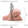 Vagina y ano con pies y vibracion cyber skin